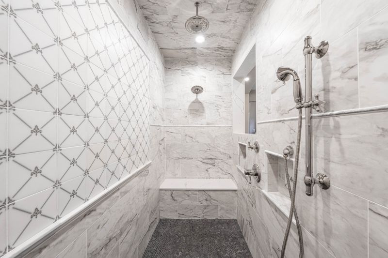Tiled Shower Interiors